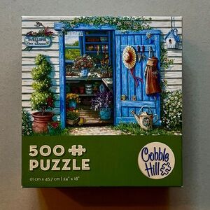3/$25 Cobble Hill 500 Piece Garden Puzzle